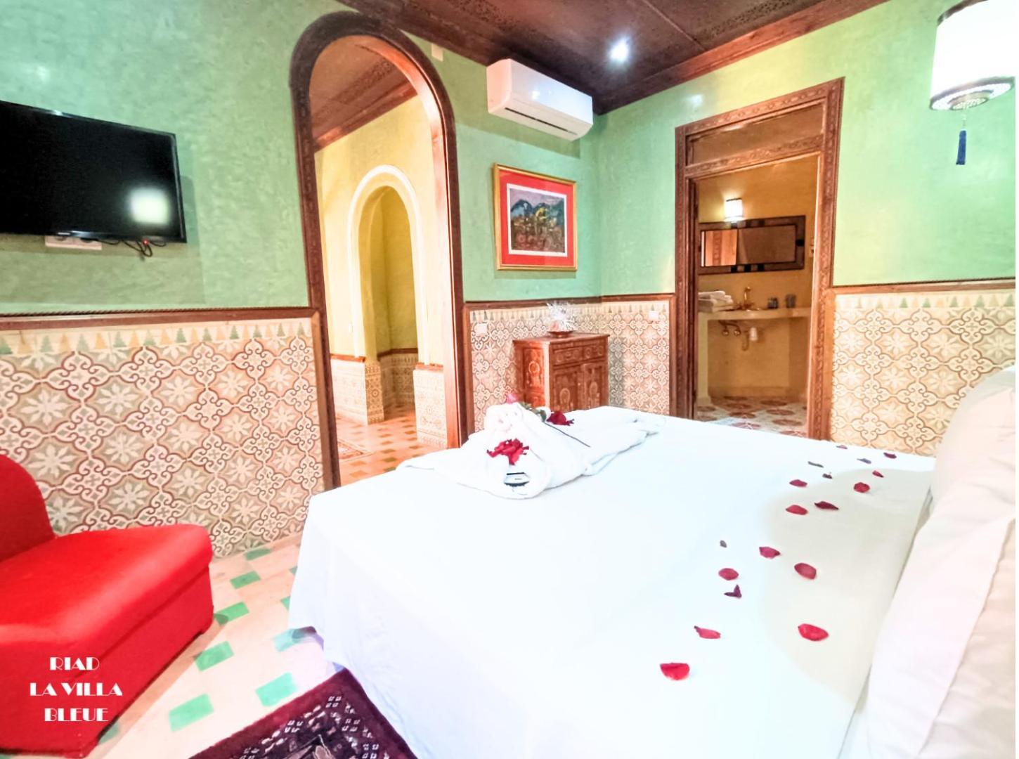 Riad La Villa Bleue & Spa Marakéš Exteriér fotografie